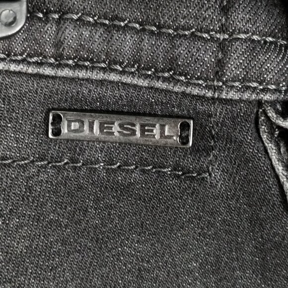 Diesel Thommer Slim Skinny Grey Jeans Size 31 x 32 - Picture 5 of 12